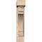 Ekena Millwork Merced Block Smooth Bracket w/ Offset Brace, Douglas Fir, 5 1/2"W x 20"D x 28"H BKT0604X20X28MRC05SDF - alternate 3
